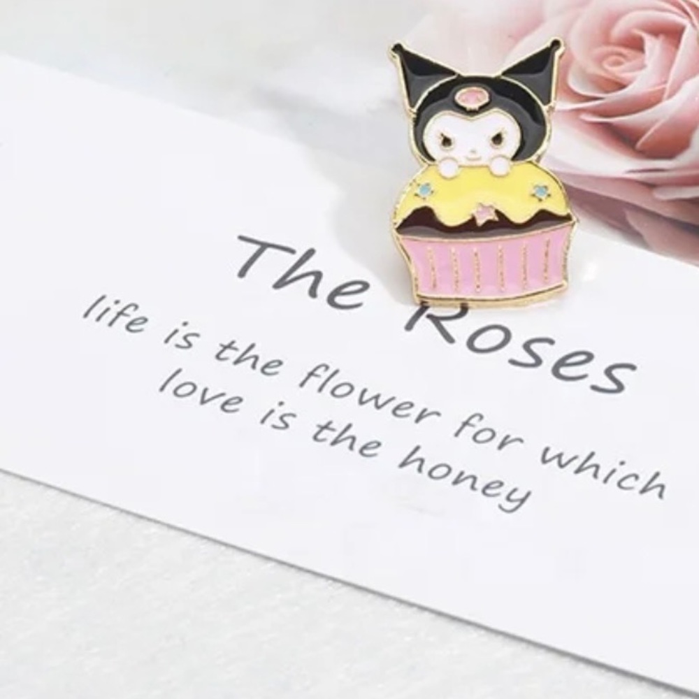 Kuromi Brooch Pin